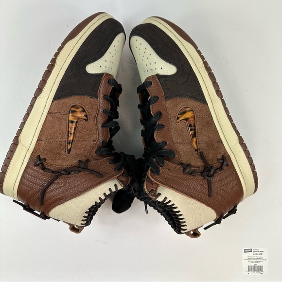Nike x Bodega Dunk High "Legend" Size 11.5 Fauna Brown CZ8125-200 VNDS 9.5/10 - Picture 5 of 11